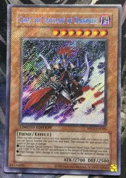 Yugioh Gorz the Emissary of Darkness RP02-EN000 Retro Pack 2-Limited Edition - Image 1