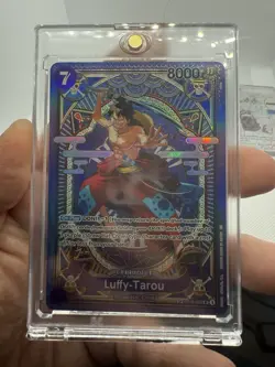 Luffy-Tarou ST18-005 SR SP A Fist of Divine Speed ONE PIECE Card Japanese NM - Image 3