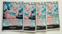 4X Shirahoshi OP05-082 Rare Awakening Of The New Era English One Piece Card - Image 1