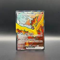 Pokemon Card Team Rocket's Moltres EX 208/182 Destined Rivals - Near Mint - Image 1