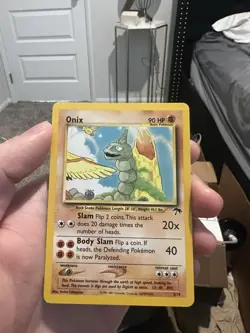 Pokemon Card Onix Southern Islands 3/18 Rare WotC Promo English - Image 1