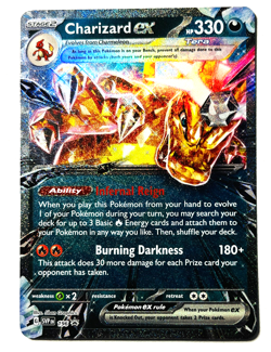 Charizard ex 196 Sv: Scarlet & Violet Promo Cards Holo - Image 1