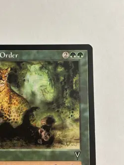 1x Natural Order MTG Card Visions Rare Sorcery LP - Image 3
