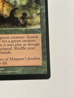 1x Natural Order MTG Card Visions Rare Sorcery LP - Image 4