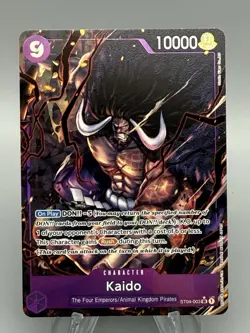 Kaido ST04-003 Alt Art PRB-01 Premium The Best One Piece Card English - Image 1