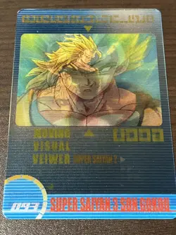 No.093 Son Goku 3 3D Dragon Ball Wafer Card Morinaga Japanese - Image 2
