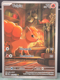 Vulpix Illustration Rare 138/132 Mega Evolution Pokemon TCG Near Mint Card NM - Image 1