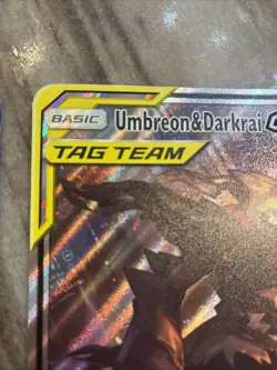 Pokemon TCG Umbreon & Darkrai GX Jumbo Card SM241 Sun & Moon Promo - Image 3