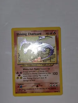Pokemon TCG Shining Charizard Neo Destiny Holo Card 107/105 - Image 1