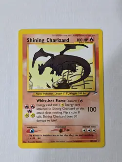 Pokemon TCG Shining Charizard Neo Destiny Holo Card 107/105 - Image 2