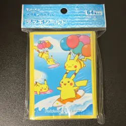 Surfing Pikachu Flying Pikachu 64 Sleeve Pokemon 2021 Exclusive Sealed Japanese - Image 1