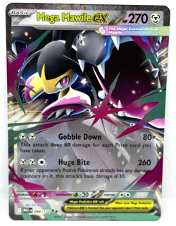 Mega Mawile ex - 094/132 Pokemon TCG Mega Evolution Double Rare Pokemon Card - Image 1