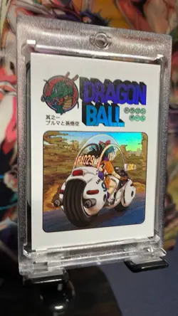 Son Goku Dragon Ball Z Card TCG Bandai 1992 Made in Japan No.210 CCG - Image 1
