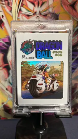 Son Goku Dragon Ball Z Card TCG Bandai 1992 Made in Japan No.210 CCG - Image 2