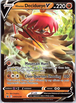 Hisuian Decidueye V SWSH238 SWSH: Sword & Shield Promo Cards Holo - Image 1