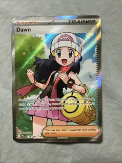 Dawn 118/094 Ultra Rare Full Art NM Pokemon Card PFL Phantasmal Flames - Image 1
