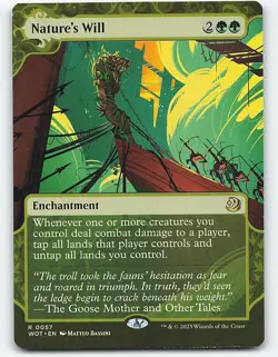 Nature's Will #57 Magic the Gathering Card - Image 1