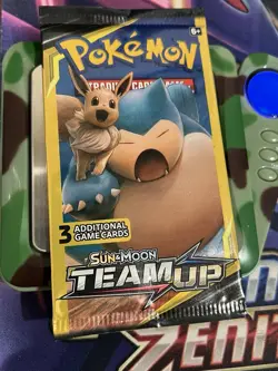 Pokemon Team Up 3 Card Booster Pack - HEAVY 7.72g - Image 2