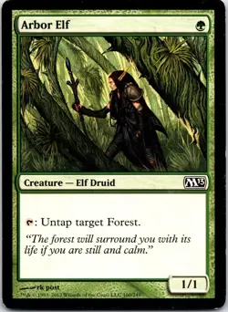 Arbor Elf - MTG - Magic Core Set 2013 - LP - Image 1