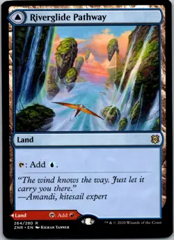 Riverglide Pathway R Zendikar Rising 264 NM - Image 1