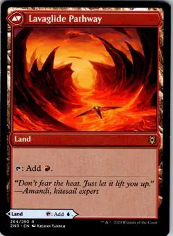 Riverglide Pathway R Zendikar Rising 264 NM - Image 2