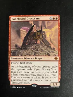 MTG - NM - Bonehoard Dracosaur - The Lost Caverns of Ixalan - Image 1