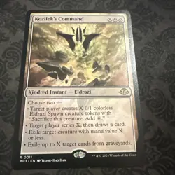 MTG - Kozilek's Command - Modern Horizons 3 - Image 1