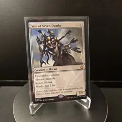 MTG Sire of Seven Deaths 1 Regular Mythic Foundations FDN - Image 1