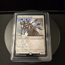 MTG Sire of Seven Deaths 1 Regular Mythic Foundations FDN - Image 3