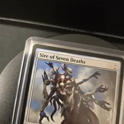 MTG Sire of Seven Deaths 1 Regular Mythic Foundations FDN - Image 4