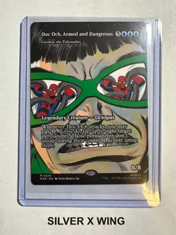 Doc Ock, Armed and Dangerous - Lorthos, the Tidemaker Borderless x1, MTG, NM - Image 1
