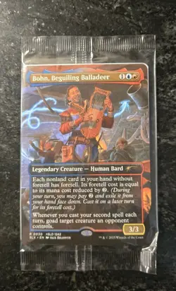 Bohn Beguiling Balladeer Spring Flourishes D&D Promo Universes Within MTG Sealed - Image 1