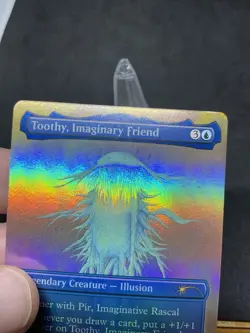 Toothy, Imaginary Friend (Borderless) Secret Lair Drop Foil MTG 1049 - Image 3