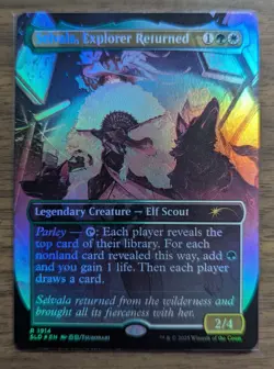 MTG Selvala, Explorer Returned Rainbow Foil from Secret Lair Drop NM - Image 1
