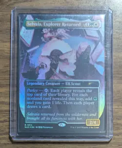 MTG Selvala, Explorer Returned Rainbow Foil from Secret Lair Drop NM - Image 2
