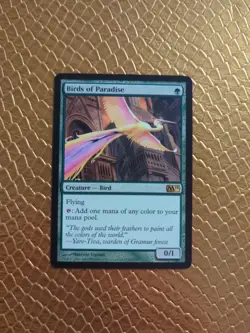 Magic the Gathering Core Set 2011 Birds of Paradise (M11) - Image 1