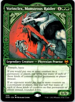 Vorinclex, Monstrous Raider (Showcase) - Kaldheim - 320 NM - Image 1
