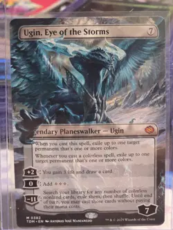 Ugin, Eye of the Storms (Borderless) Tarkir: Dragonstorm Regular - Image 1