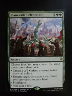 Planewide Celebration NM War of the Spark MTG FREE SHIPPING - Image 1