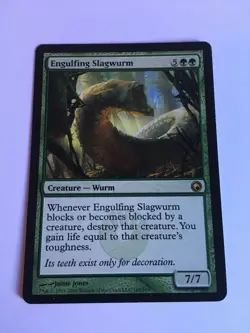 Engulfing Slagwurm - NM - Scars Of Mirrodin - MTG Magic The Gathering - Image 1