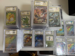 1x Random PGS 9.5 Or 10 MINT Graded （same as PSA） Pokemon Cards language CHN/JPN - Image 2