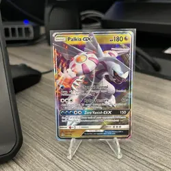 Pokemon TCG Palkia GX 101/156 Sm-Ultra Prism Holo NM - Image 1