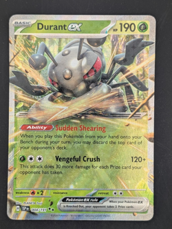 2024 Pokemon Surging Sparks Double Rare Durant EX # 4/191 DR - Image 1