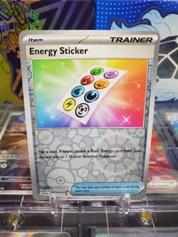 Energy Sticker 159/165 Reverse Holo Uncommon Pokemon TCG S&V English 151 - Image 1