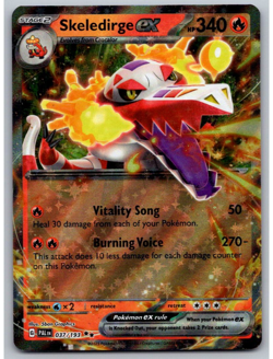 Skeledirge EX - 037/193 - S&V Paldea Evolved - 2023 Pokemon - NM - Image 1