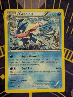 Pokemon TCG Greninja XY162 XY Holo Rare Promo - Image 1