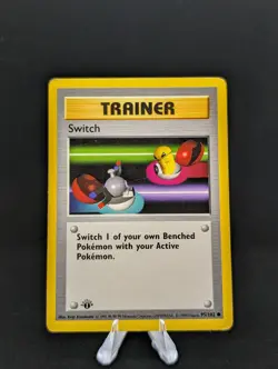 Pokemon TCG - Switch Base Set 95/102 Regular 1st Edition Common - Image 2
