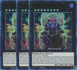 Yugioh D/D/D Duo-Dawn King Kali Yuga x 3 - 1st Edition Ultra Rare NM - Free Holo - Image 1