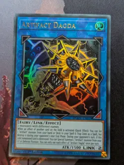 Yugioh - Artifact Dagda DUOV-EN019 1st Edition Ultra Rare NM - Image 1
