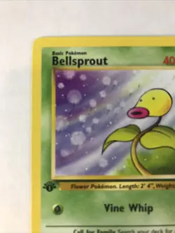 Bellsprout 1st Edition Pokemon Card Jungle Set 49/64 1999 - Image 2